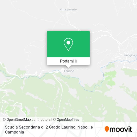 Mappa Scuola Secondaria di 2 Grado Laurino