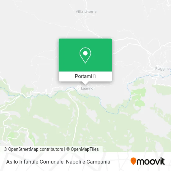 Mappa Asilo Infantile Comunale