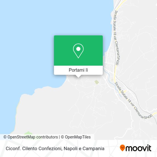 Mappa Ciconf. Cilento Confezioni