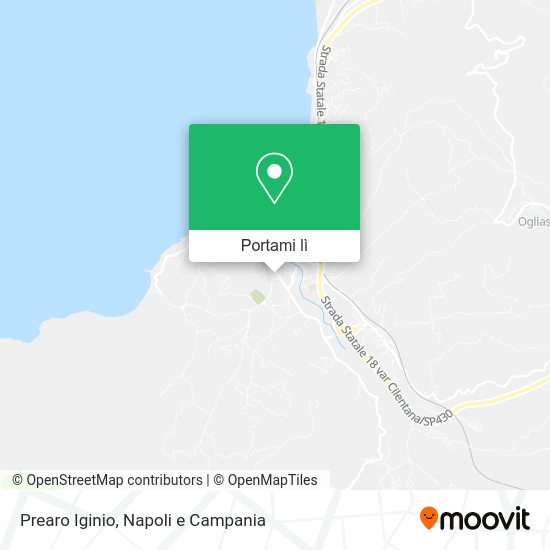 Mappa Prearo Iginio