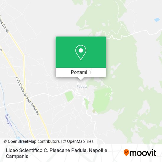 Mappa Liceo Scientifico C. Pisacane Padula
