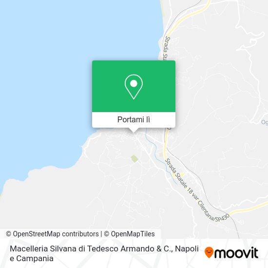 Mappa Macelleria Silvana di Tedesco Armando & C.