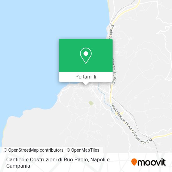 Mappa Cantieri e Costruzioni di Ruo Paolo