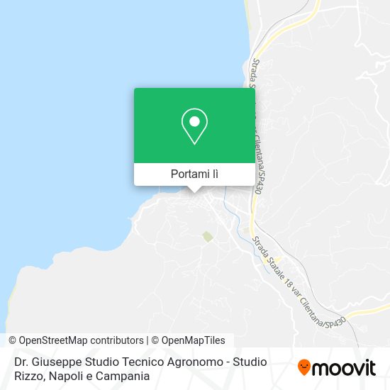 Mappa Dr. Giuseppe Studio Tecnico Agronomo - Studio Rizzo