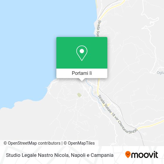 Mappa Studio Legale Nastro Nicola
