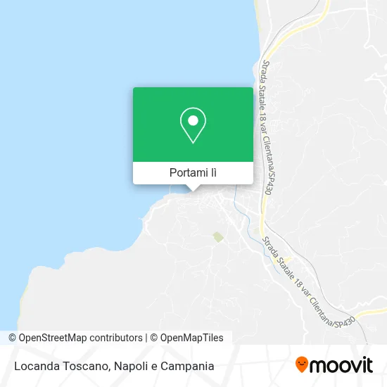 Mappa Locanda Toscano