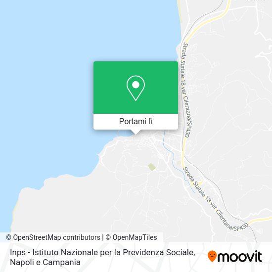 Mappa Inps - Istituto Nazionale per la Previdenza Sociale
