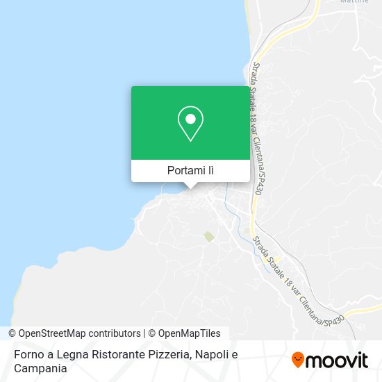 Mappa Forno a Legna Ristorante Pizzeria