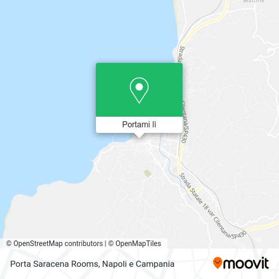 Mappa Porta Saracena Rooms