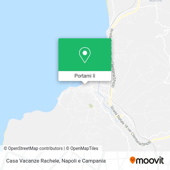 Mappa Casa Vacanze Rachele