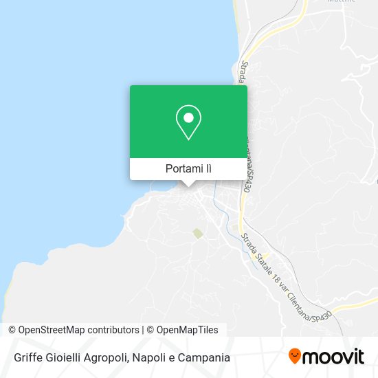 Mappa Griffe Gioielli Agropoli