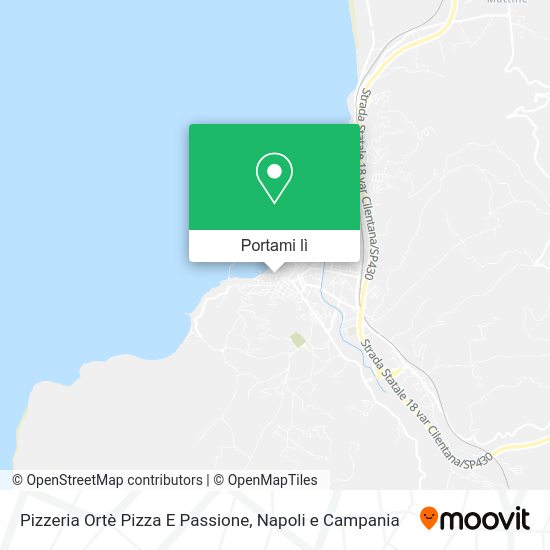 Mappa Pizzeria Ortè Pizza E Passione