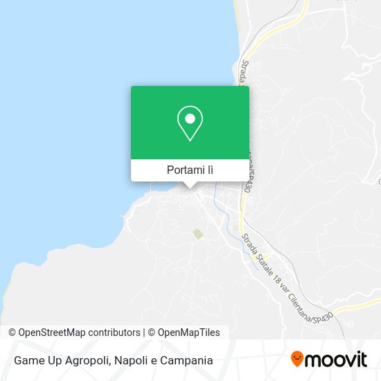 Mappa Game Up Agropoli