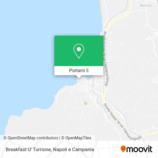 Mappa Breakfast U' Turrione
