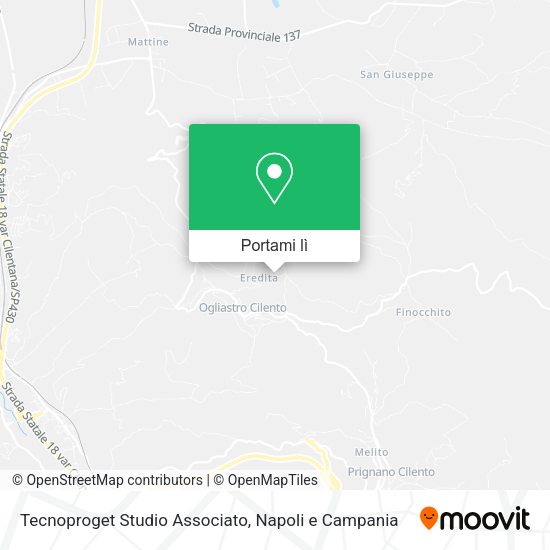 Mappa Tecnoproget Studio Associato