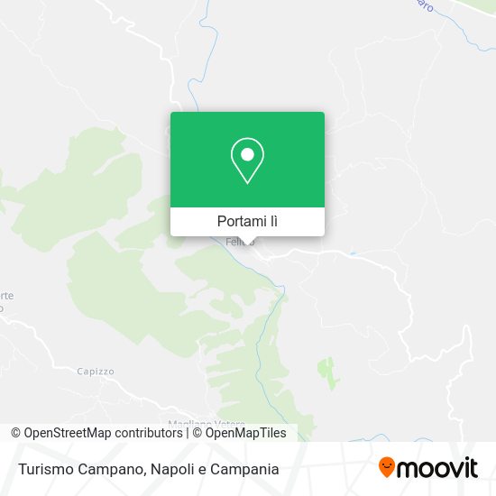 Mappa Turismo Campano