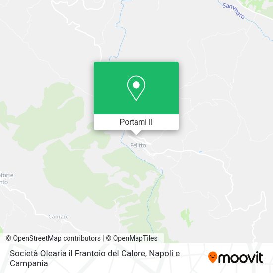 Mappa Società Olearia il Frantoio del Calore