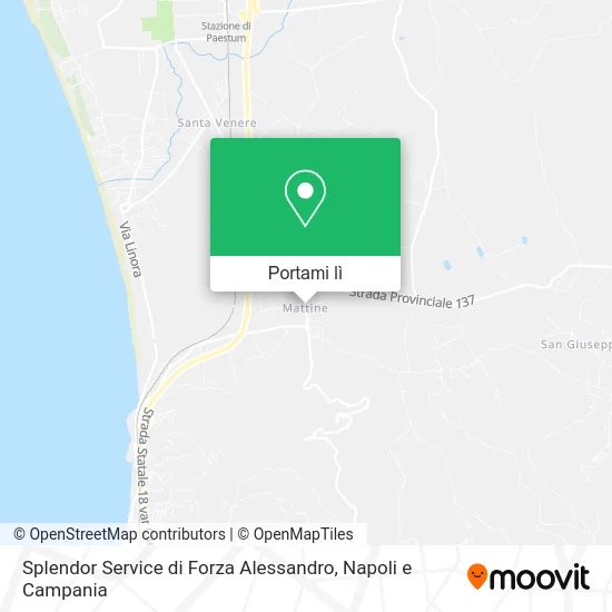 Mappa Splendor Service di Forza Alessandro
