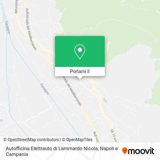 Mappa Autofficina Elettrauto di Lammardo Nicola
