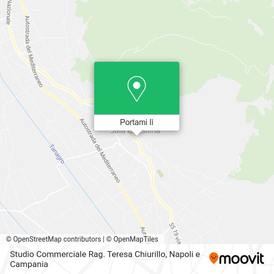 Mappa Studio Commerciale Rag. Teresa Chiurillo