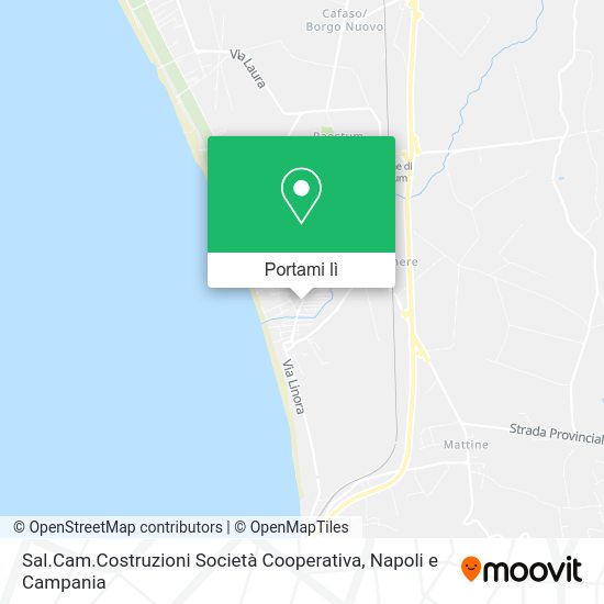 Mappa Sal.Cam.Costruzioni Società Cooperativa