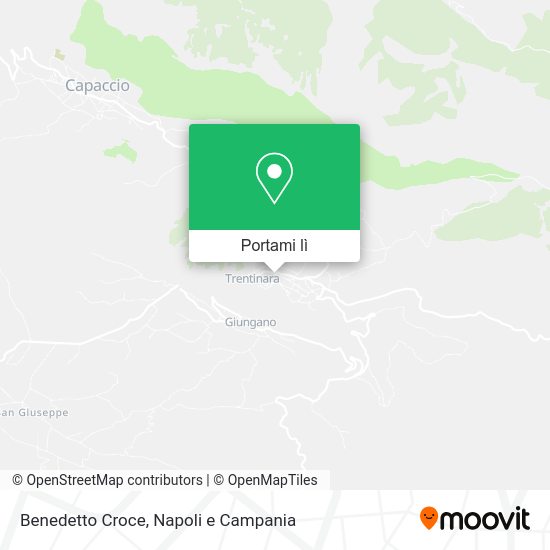 Mappa Benedetto Croce