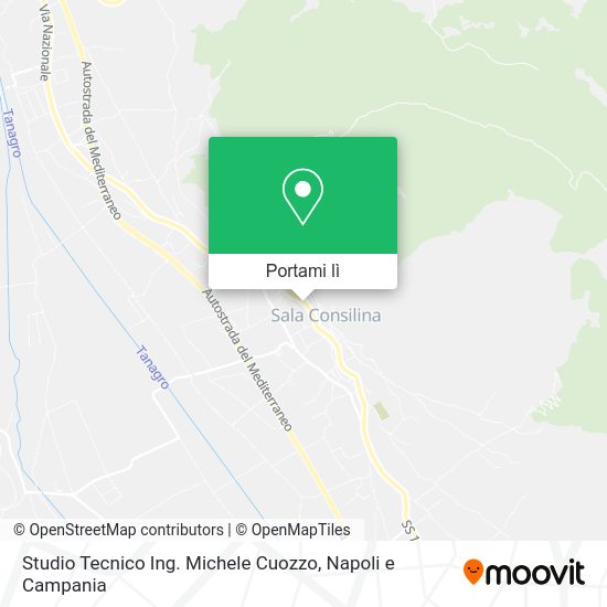 Mappa Studio Tecnico Ing. Michele Cuozzo