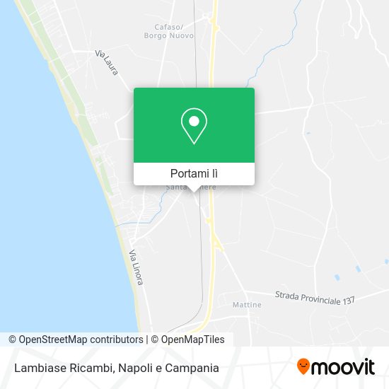 Mappa Lambiase Ricambi