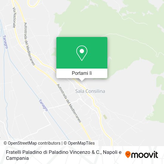 Mappa Fratelli Paladino di Paladino Vincenzo & C.
