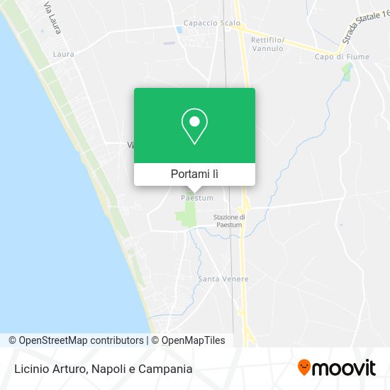 Mappa Licinio Arturo