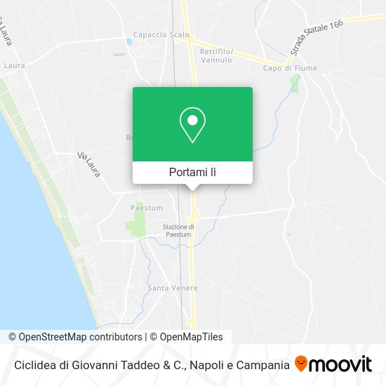 Mappa Ciclidea di Giovanni Taddeo & C.