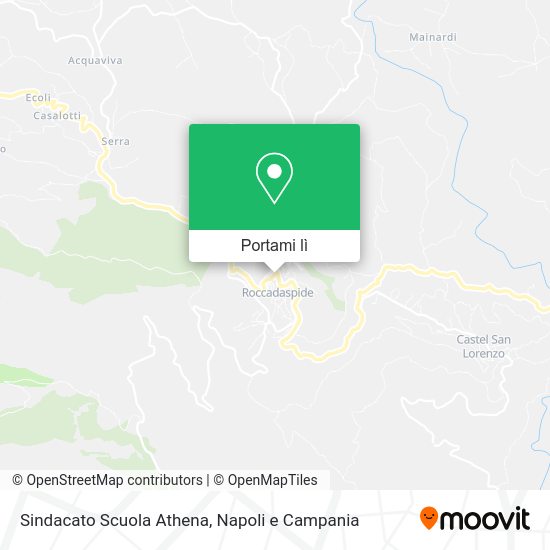 Mappa Sindacato Scuola Athena