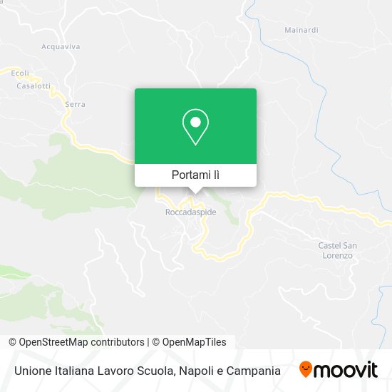 Mappa Unione Italiana Lavoro Scuola