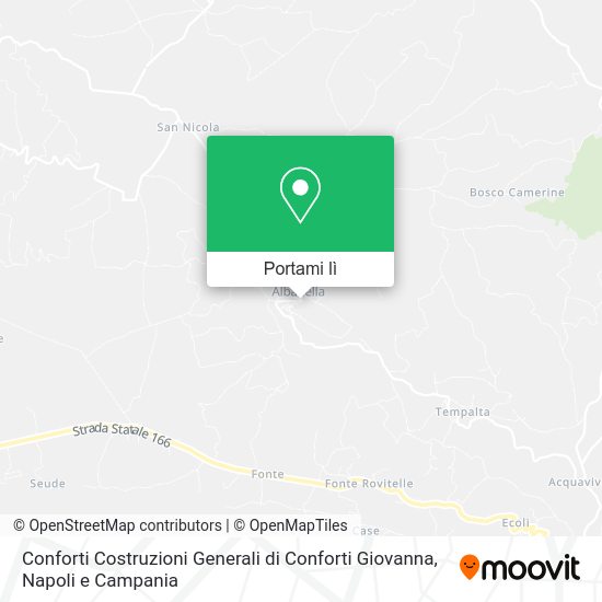 Mappa Conforti Costruzioni Generali di Conforti Giovanna