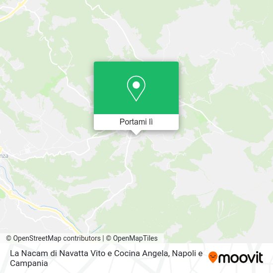 Mappa La Nacam di Navatta Vito e Cocina Angela