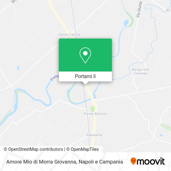 Mappa Amore Mio di Morra Giovanna