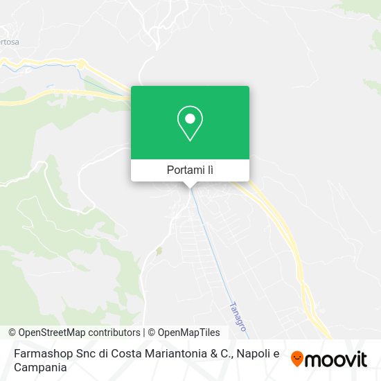 Mappa Farmashop Snc di Costa Mariantonia & C.