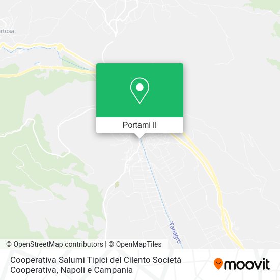 Mappa Cooperativa Salumi Tipici del Cilento Società Cooperativa