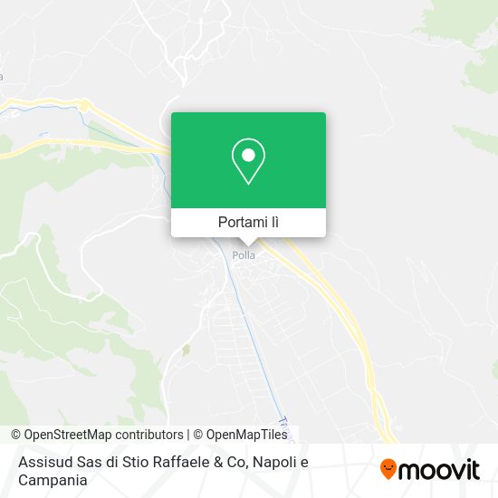 Mappa Assisud Sas di Stio Raffaele & Co