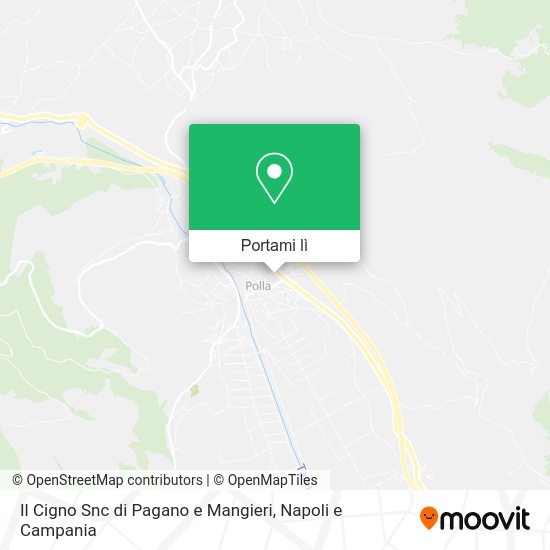 Mappa Il Cigno Snc di Pagano e Mangieri