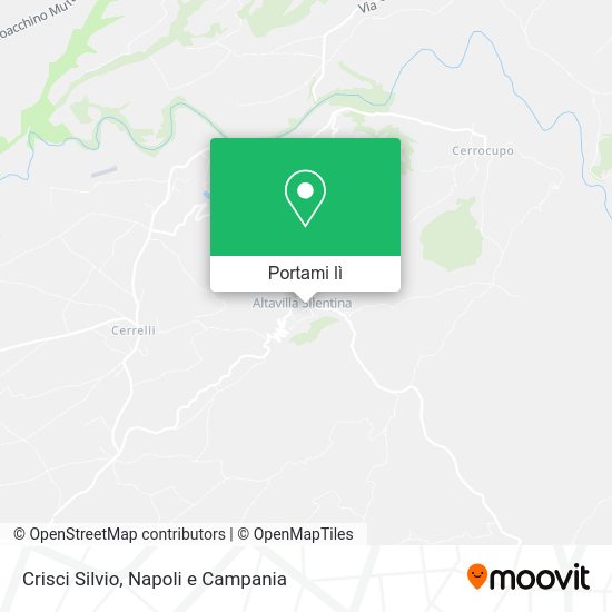 Mappa Crisci Silvio