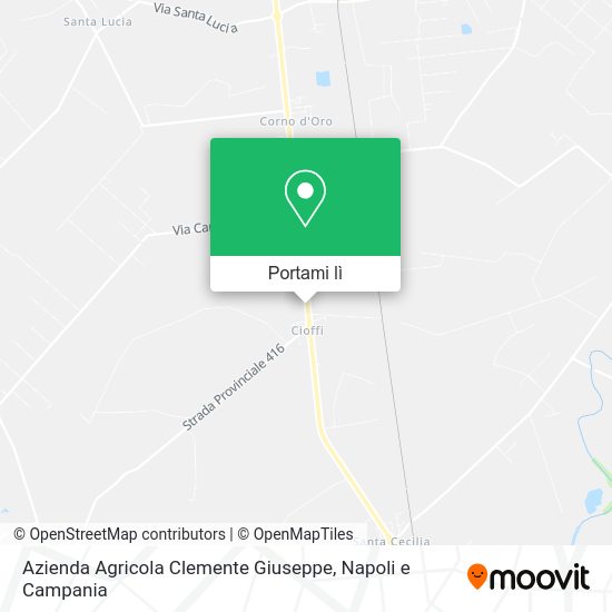 Mappa Azienda Agricola Clemente Giuseppe