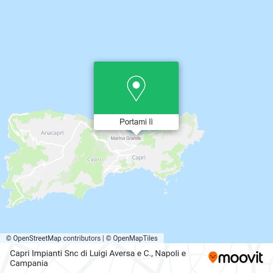 Mappa Capri Impianti Snc di Luigi Aversa e C.