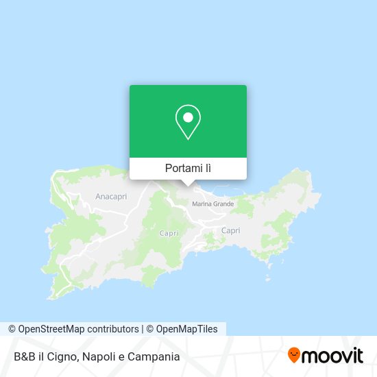 Mappa B&B il Cigno