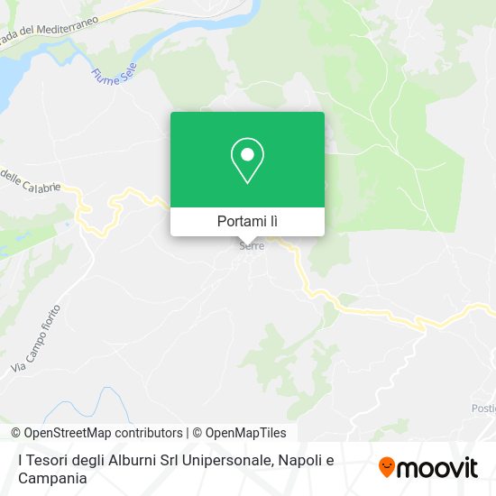 Mappa I Tesori degli Alburni Srl Unipersonale