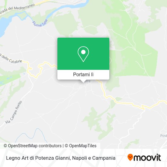 Mappa Legno Art di Potenza Gianni