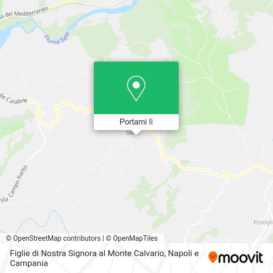 Mappa Figlie di Nostra Signora al Monte Calvario