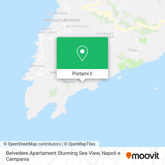 Mappa Belvedere Apartament Stunning Sea View