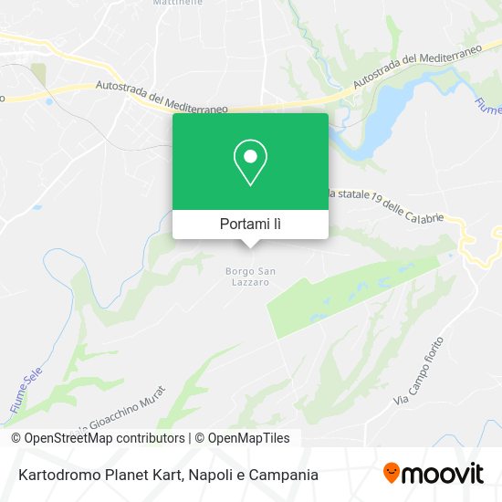Mappa Kartodromo Planet Kart