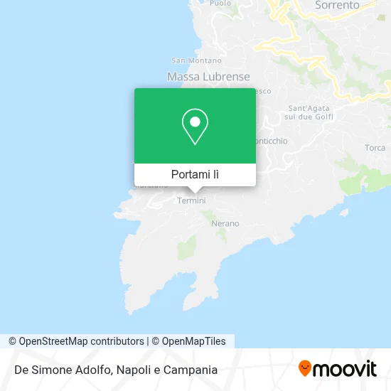 Mappa De Simone Adolfo